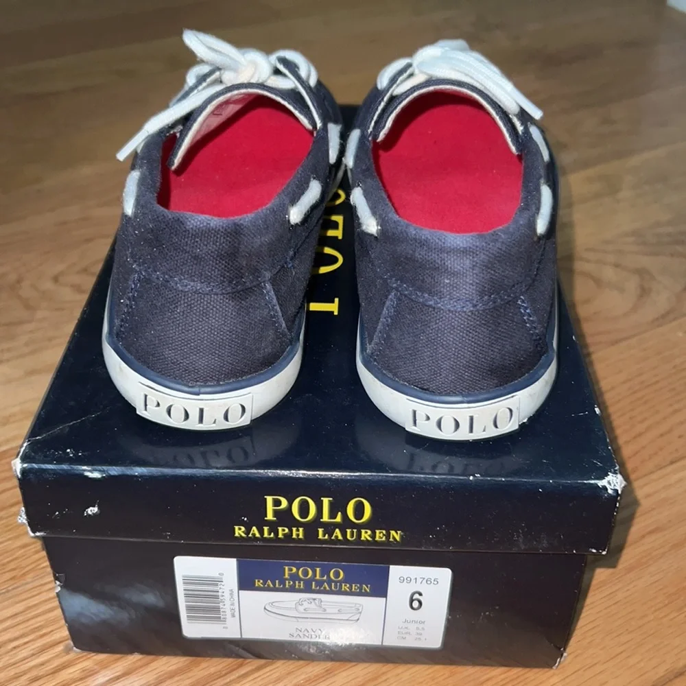 Polo RL Canvas Boat Shoes